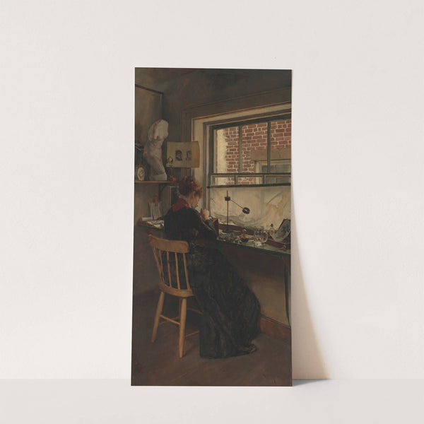 The Wood Engraver (1882) by Charles Frederick Ulrich