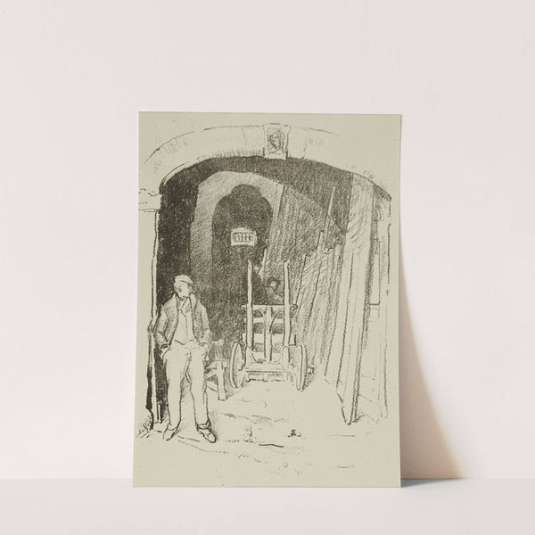 The Wood Sawyer by William Penhallow Henderson