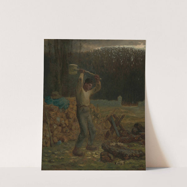The Woodchopper by Jean-François Millet