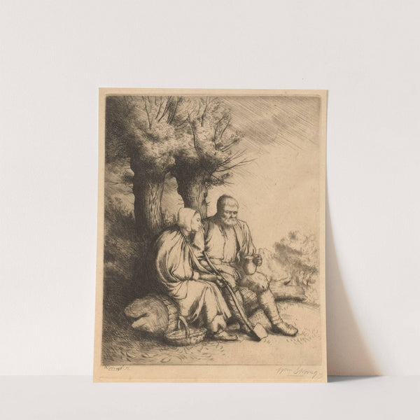 The Woodman (1881) by William Strang