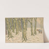 The Woods, Winter (1898) by Henri Rivière
