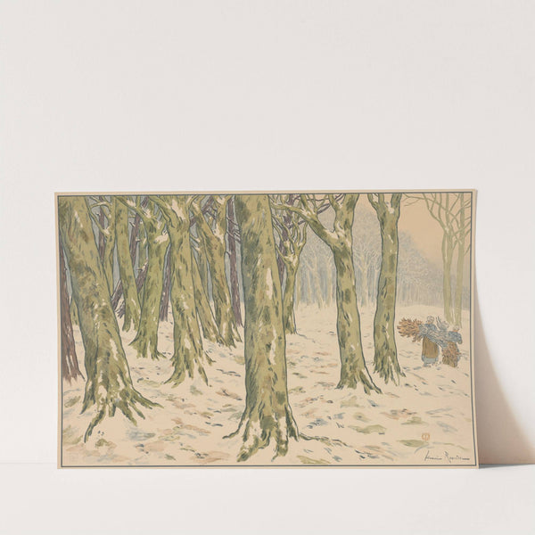 The Woods, Winter (1898) by Henri Rivière