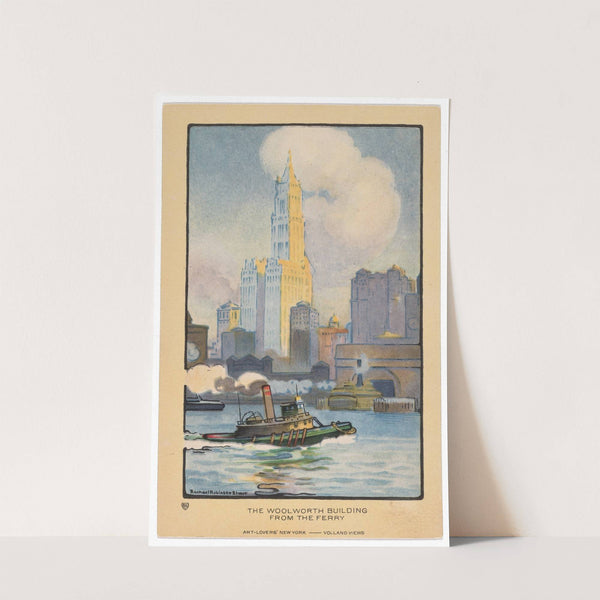 The Woolworth Building from the Ferry by Rachael Robinson Elmer