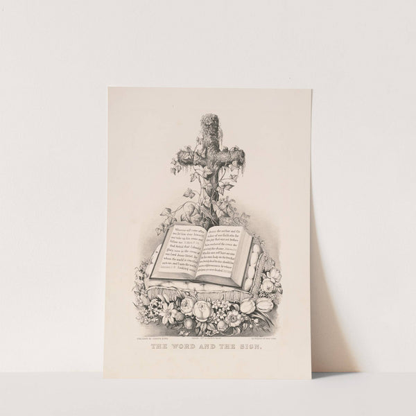 The word and the sign (1877) by Currier & Ives.