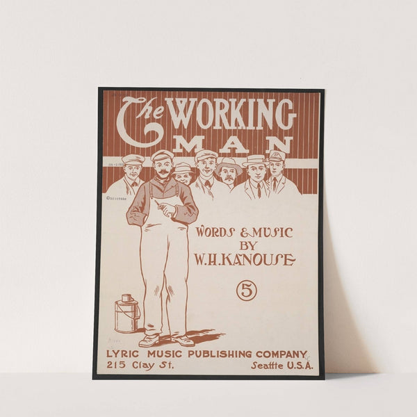 The working man by Anonymous