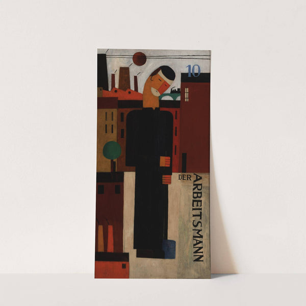 The Workman by Franz Wilhelm Seiwert