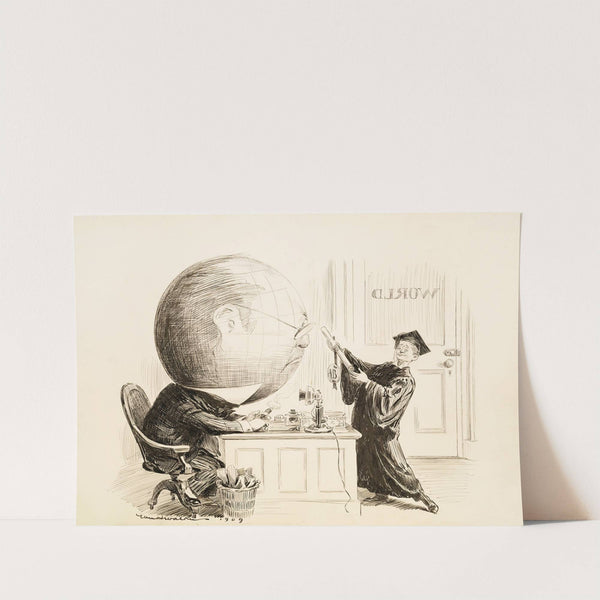 The World; Want a job, eh; What’s your recommendation (1909) by William Henry Walker