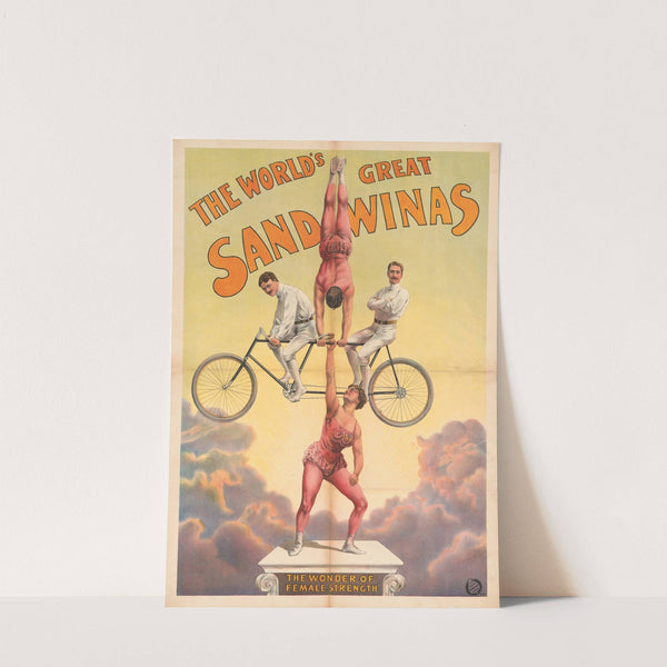 The Worlds Great Sandwinas (1905) by Adolf Friedländer Lith.