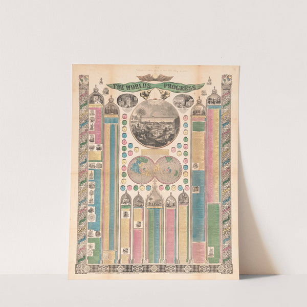 The world’s progress (1855) by Ensign, Bridgman & Fanning