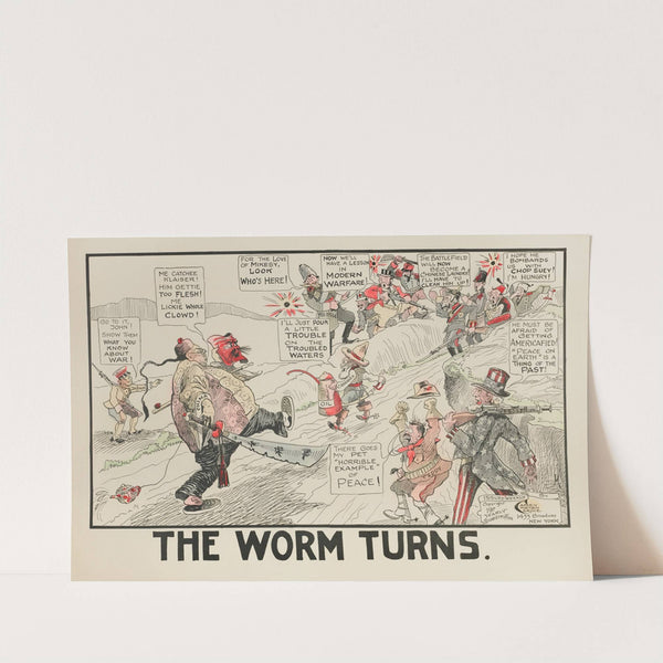 United States Declares War! (1914) by Carey Cartoon Service