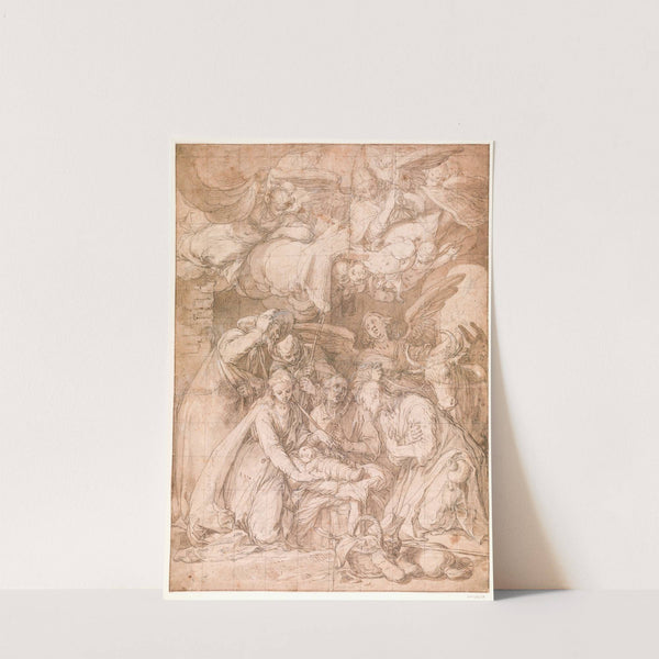 The worship of the shepherds by Abraham Bloemaert