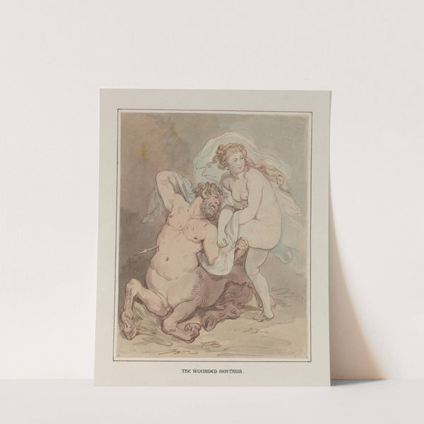 The wounded centaur by Thomas Rowlandson
