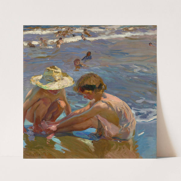 The Wounded Foot by Joaquín Sorolla