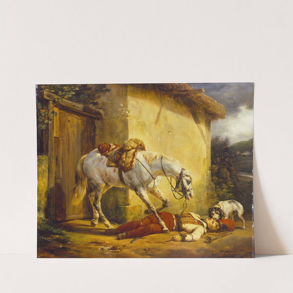 The Wounded Trumpeter (1819) by Horace Vernet