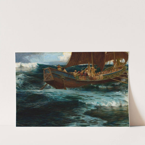 The Wrath Of The Sea God by Herbert James Draper