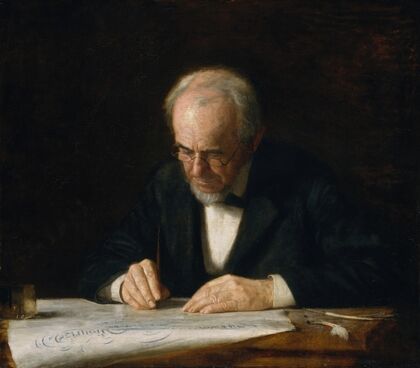 The Writing Master — size preview
