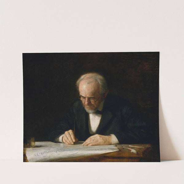 The Writing Master (1882) by Thomas Eakins