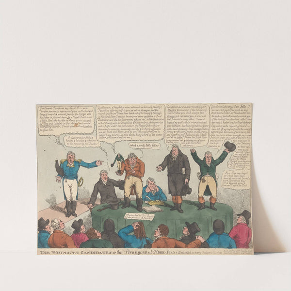 The Wrymouth Candidates of the Strangers at Home Plate by Charles Williams