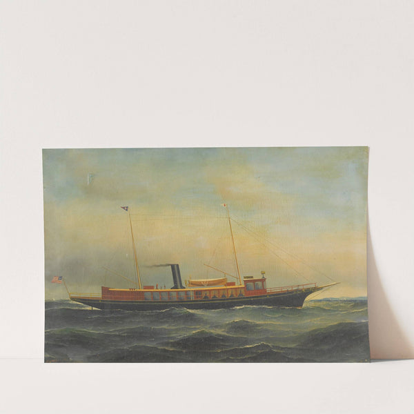 The Yacht 'aztec' by Antonio Jacobsen