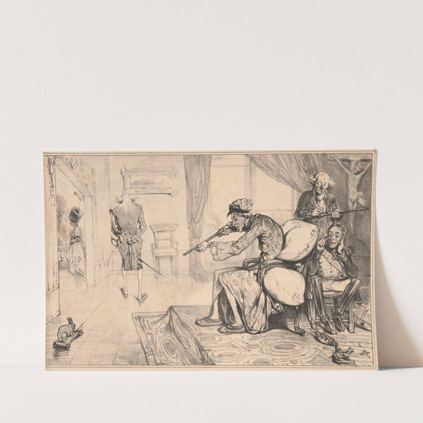 The year of grace 1840, the glorious reign of Charles X the 16th by Alexandre-Gabriel Decamps