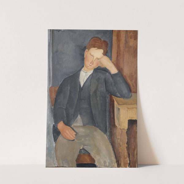 The Young Apprentice (1918 - 1919) by Amedeo Modigliani