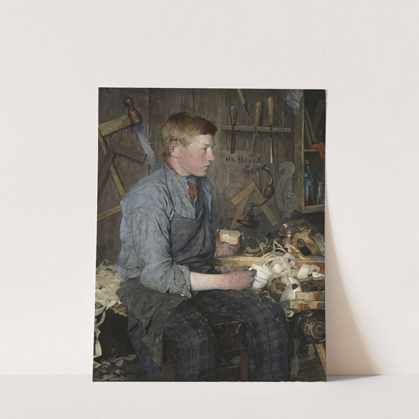The young Carpenter by Fredrik Kolstø