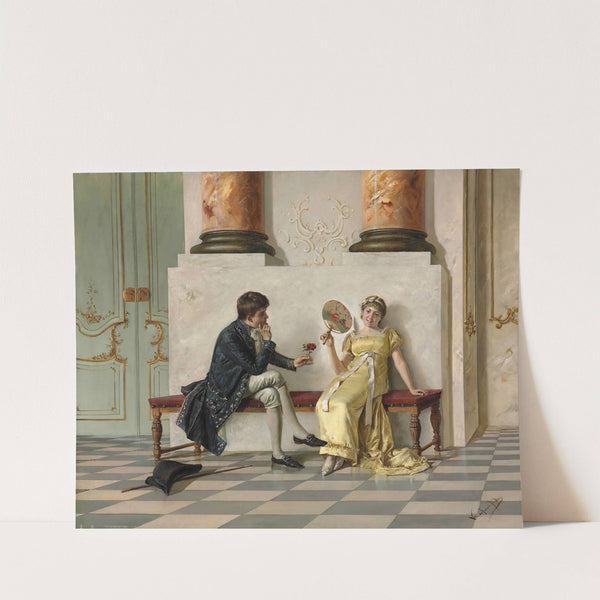 The Young Cavalier (circa 1883) by Isidor Kaufmann