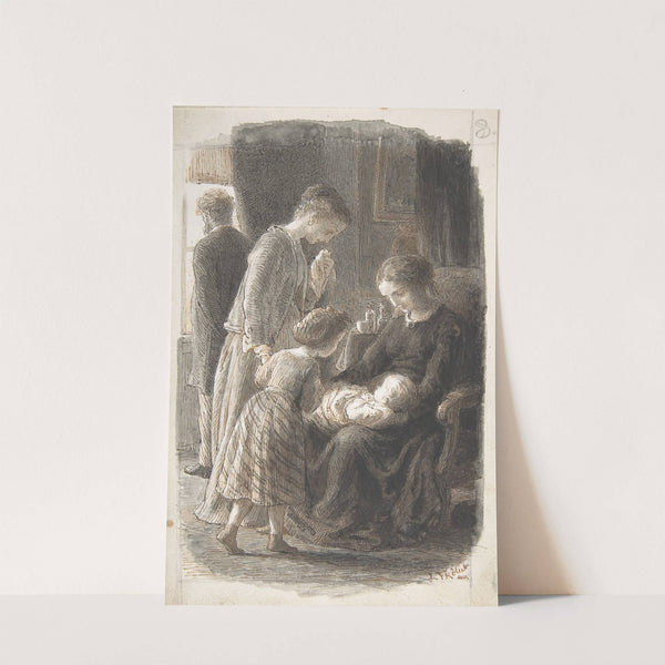 The Young Family (1835–1903) by Lorenz Frølich