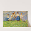The Young Girls (Study) by Carl Bantzer