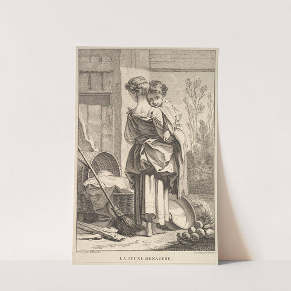 The Young Housekeeper (After François Boucher) (1741–1763) by John Ingram