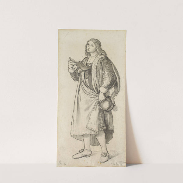 The Young Milton by Ford Madox Brown