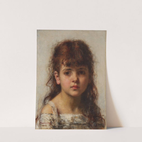 The Young Model (1900) by Alexei Harlamoff