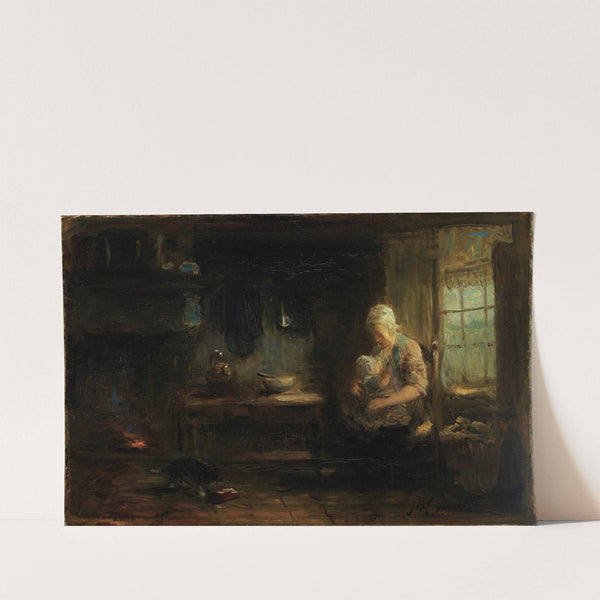 The Young Mother by Jozef Israëls