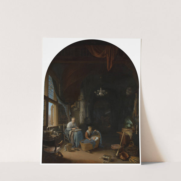 The Young Mother by Gerrit Dou