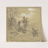 The young poacher (1889) by Otto Scholderer