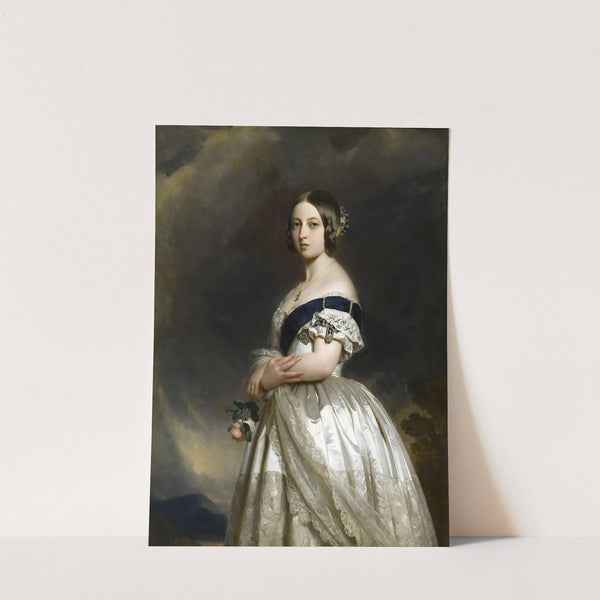The Young Queen Victoria in 1837 (1842) by Franz Xaver Winterhalter
