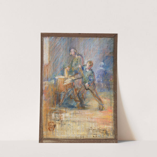 The Young Sabot Maker by Henry Ossawa Tanner