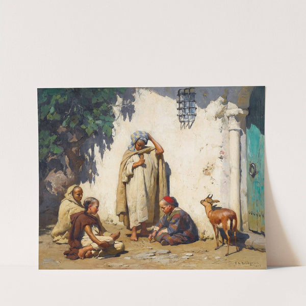 The Young Scribe (1873) by Frederick Arthur Bridgman