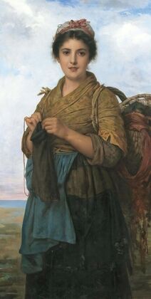 The Young Seamstress — size preview
