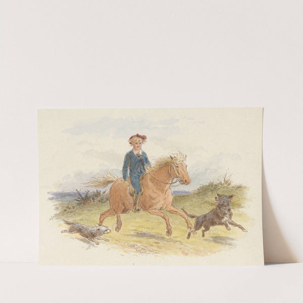 The Young Squire by Alfred W. Cooper