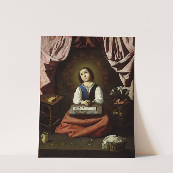 The Young Virgin (ca. 1632–33) by Francisco de Zurbarán