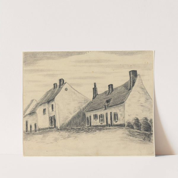 The Zandmennik House (c. 1879-1880) by Vincent van Gogh