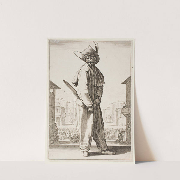 The Zanni (1618) by Jacques Callot