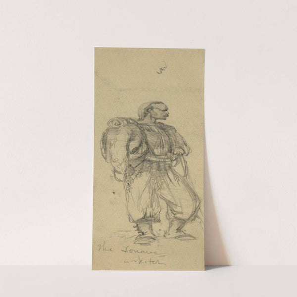 The Zouave by Edwin Forbes