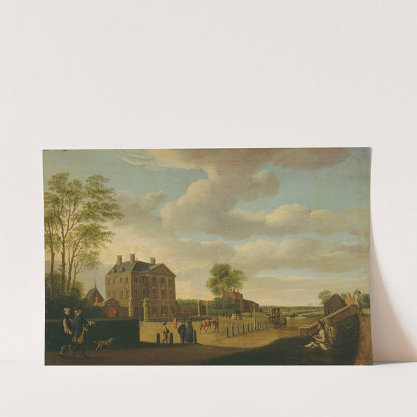 The Zwanenburg house in Halfweg by Anonymous