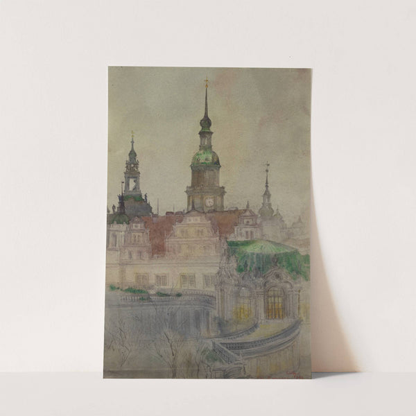 The Zwinger Towers, Dresden by Cass Gilbert