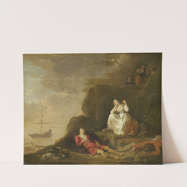 Theagenes and Chariclea by Daniël Thivart