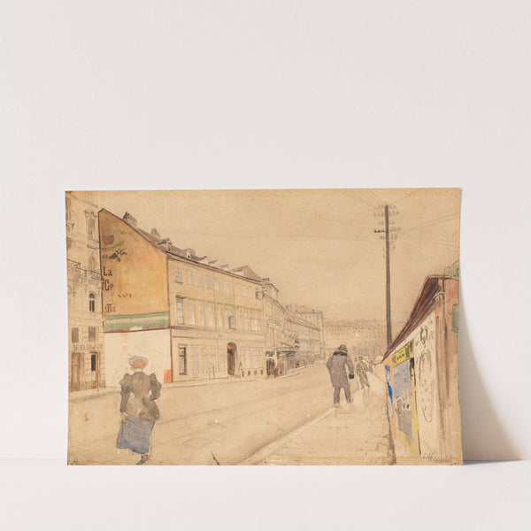 Theater a. d. Wien, IV Wienstrasse (1897) by Carl Pippich