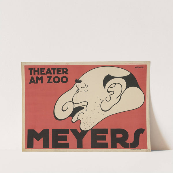 Theater am Zoo Meyers (1910) by Julius Klinger