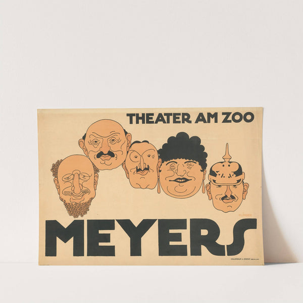 Theater am Zoo Meyers (1910) by Julius Klinger